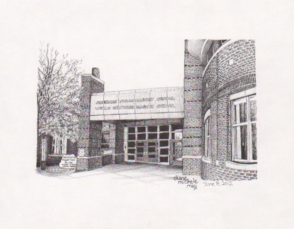 American Indian, World Cultures Magnet School, 100 res, 24-bit color