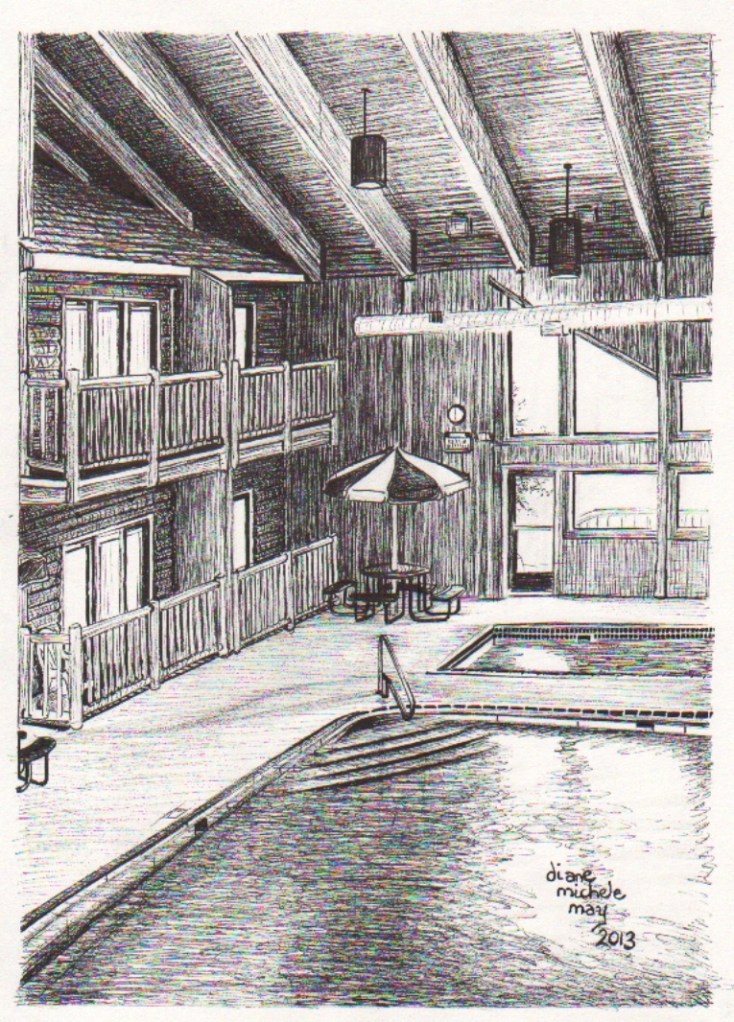 High Village Sketch, color, 100bit